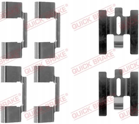Zestaw montażowy klocków hamulcowych QUICK BRAKE QB109-1160