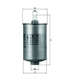 Filtr paliwa KNECHT KL29
