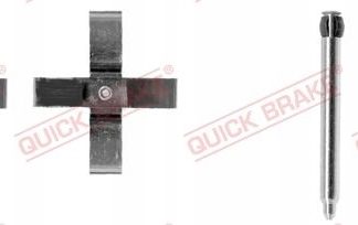 Zestaw montażowy klocka hamulcowego QUICK BRAKE QB109-1266