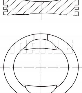 Tłok MAHLE 009 36 00