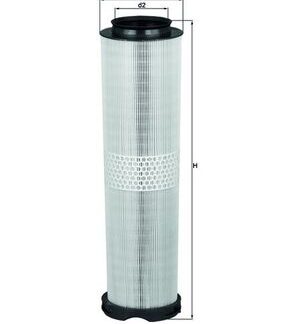 Filtr powietrza KNECHT LX816/5