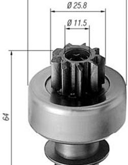 Bendix rozrusznika MAGNETI MARELLI 940113020242