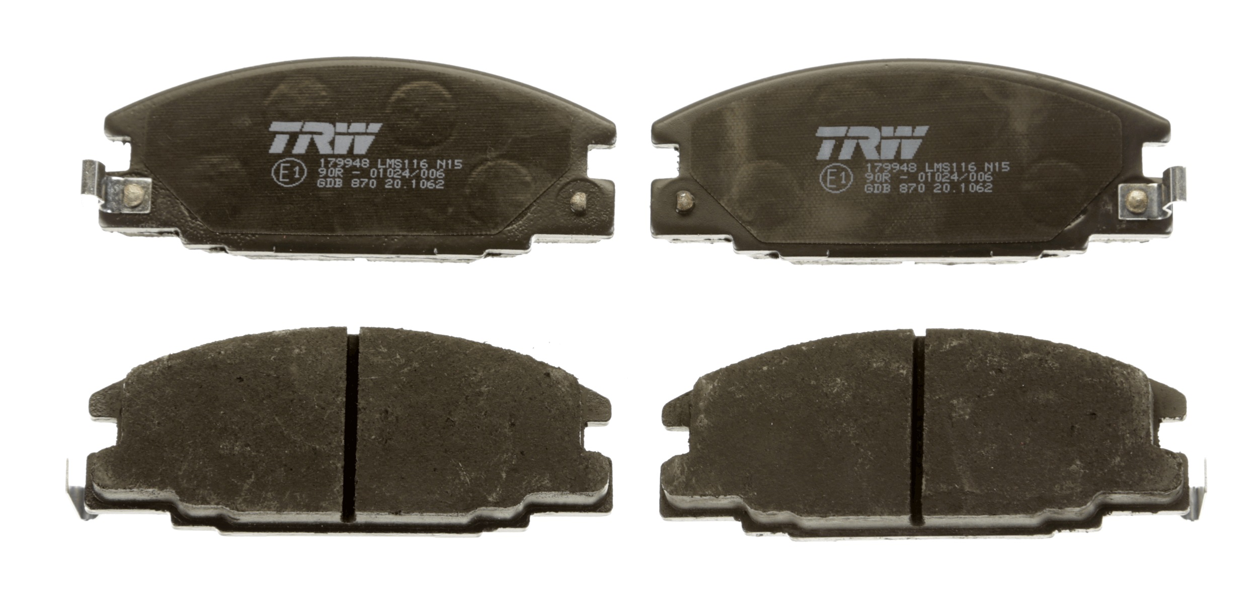 Klocek hamulcowy kpl. TRW AUTOMOTIVE GDB870