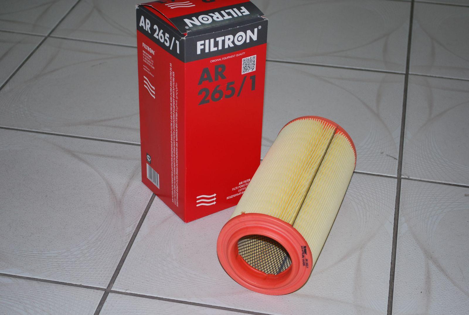 Filtr powietrza FILTRON AR 265/1