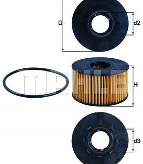 Filtr oleju KNECHT OX191D