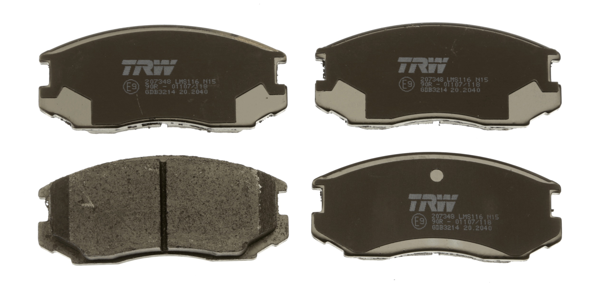 Klocek hamulcowy kpl. TRW AUTOMOTIVE GDB3214