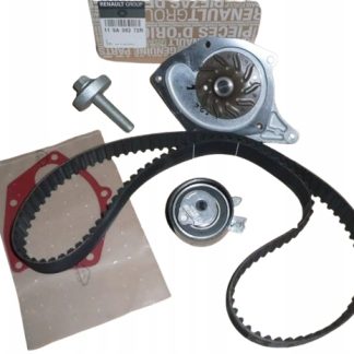 Renault OE 119A08272R pompa wodna + zestaw paska rozrządu 1,5DCI