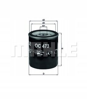 Filtr oleju KNECHT OC473