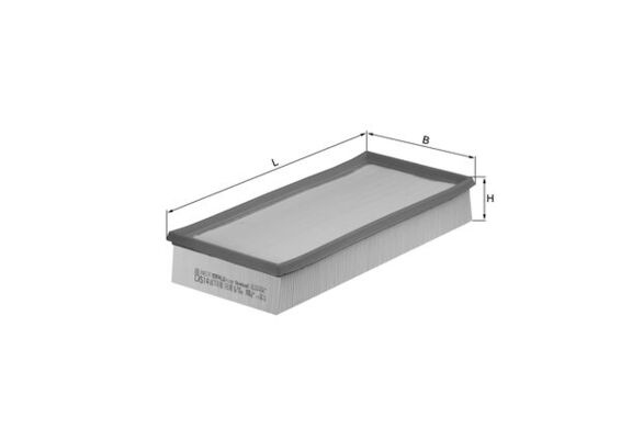 Filtr powietrza KNECHT LX514