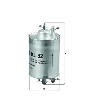 Filtr paliwa KNECHT KL82