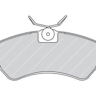 Klocek hamulcowy kpl. FERODO FVR785