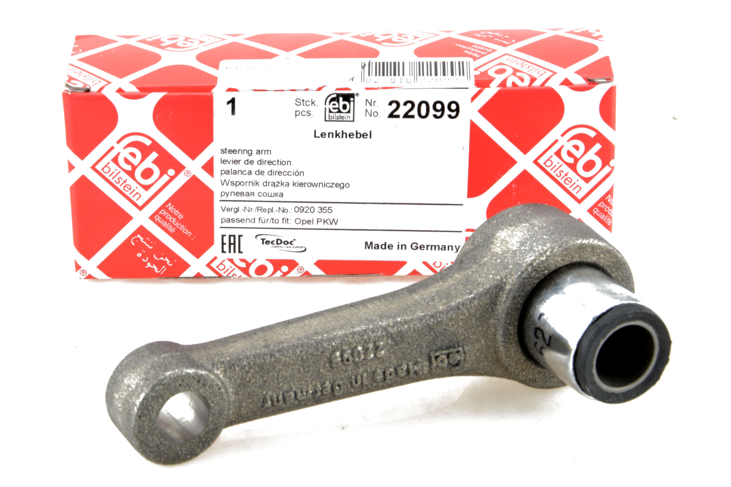 Ramię przekładni kierowniczej FEBI BILSTEIN FE22099