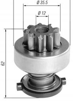 Bendix rozrusznika MAGNETI MARELLI 940113020392