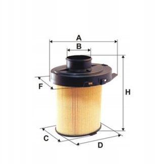 Filtr powietrza FILTRON AK 246